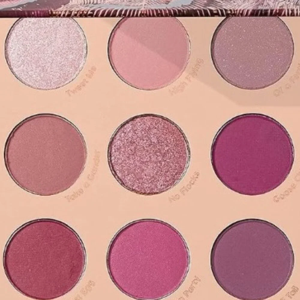 Colourpop Eye Shadow Palette Pressed Powder in Fine Feathered Limited Edition